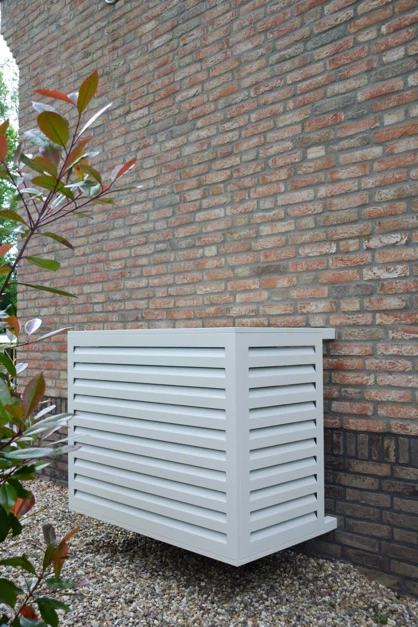 After: airco with BreezeBox cover