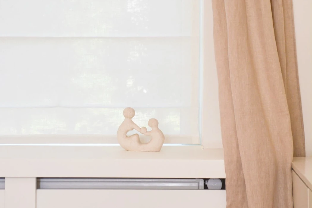 Radiatorbekleding en vensterbank in één