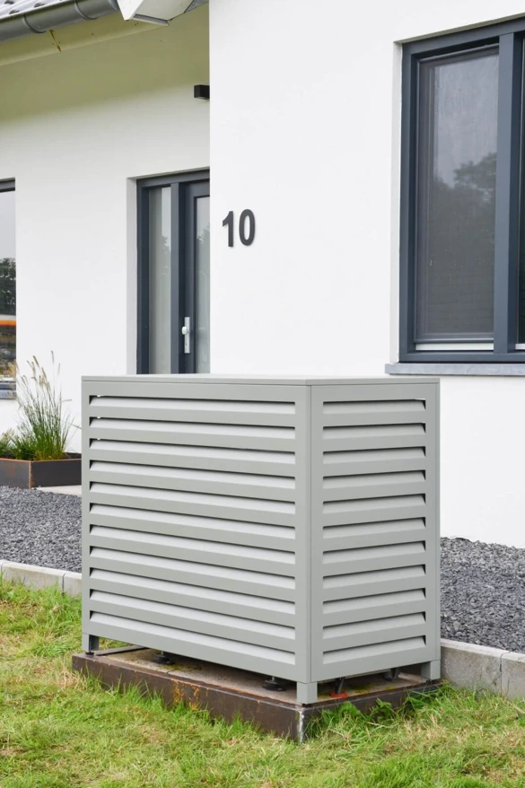 After: Airco with airco unit BreezeBox detached