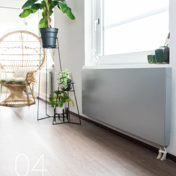 Design your magnetic radiator cover step 4: enjoy your new look!