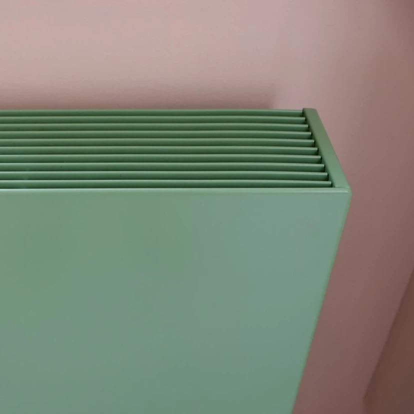 Radiator cover The Original in bedroom collage (2/4)